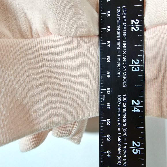 Vintage 80s Energie By Currents Knit Womens Large Long Sleeve Pink Sweatshirt - Picture 9 of 10